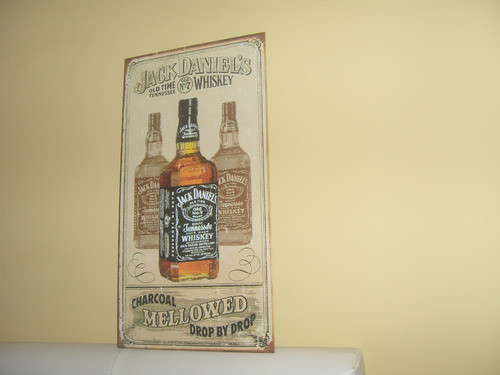 Cartel Chapa No Esmaltado Jack Daniels 0
