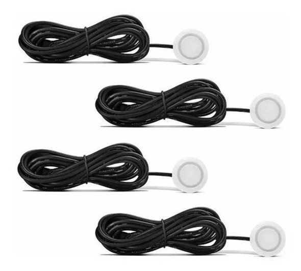 Kit Retrovisor Saveiro G3 Câmera 2x1 Sensor Ré Branco 1