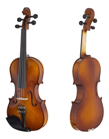 Cecilio Cvn-300 Solidwood Ebano Fitted  Violin Con Cuerdas 1