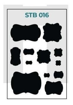 Stencils - Linea B 16 - Hyn - Corazonadasdetalles 0