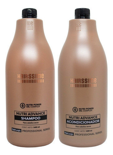 Hairssime Nutri Advance Shampoo + Acondicionador Grande 6c 0