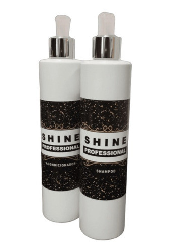 Matizador Negro 300ml Shampoo+ Acondicionador+ Mascara Shine 1