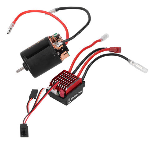 Acessório Rc Motor Esc 540 Brushed 360a T Plug Adequado Para 1