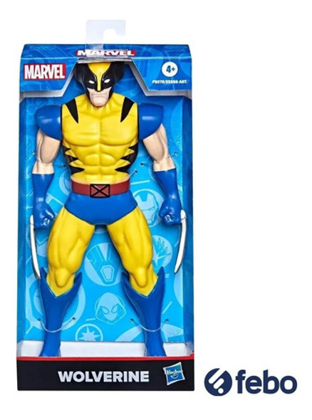 Figura Marvel 24 Cm Wolverine Hasbro Febo 1