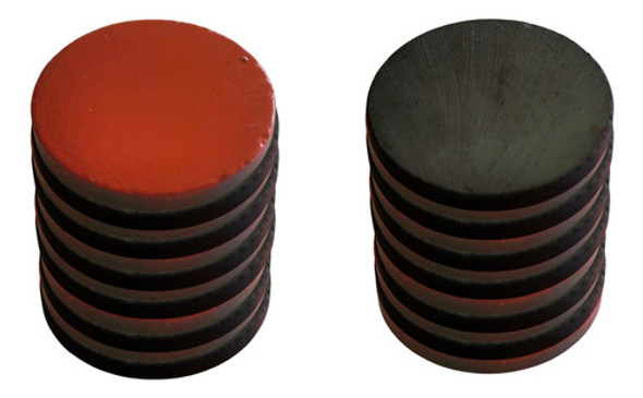 6 Pares Imanes Monedita 30mm Magnetoterapia 4000 Gauss 1