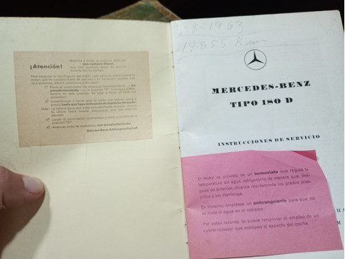Catálogo Mercedes Benz 180 D 1