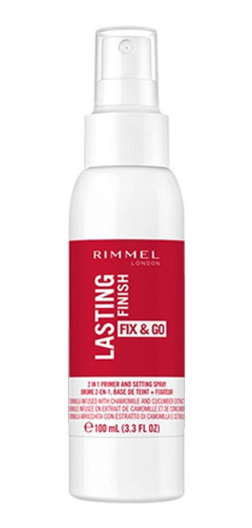 Spray Fijador 2 En 1 Insta Fix & Go Spray Rimmel 1