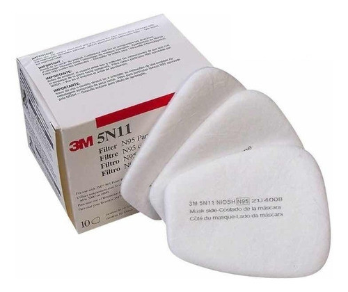Caja X10 Prefiltro 3m 5n11 N95 Para Particulas - Origen Eeuu - Factura A Y B 0