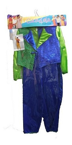 Disfraz Infantil Murguero T2 Pant Verd Y Azul Candela 3289 0
