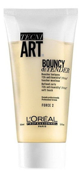 Crema Para Rizos Loreal Tecni Art Bouncy & Tender 150ml 0