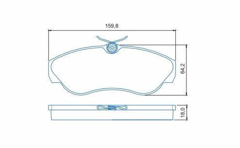 Pastillas Freno Fiat Ducato Delantero 1994 1