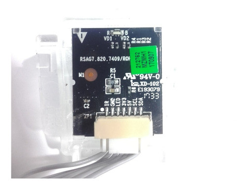 Sensor Remoto + Teclado Hisense Hle5517rtui Hle 5517 0