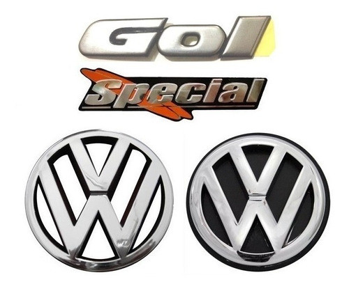 Kit Emblemas Gol Special - Bola G2 - Modelo Original 0