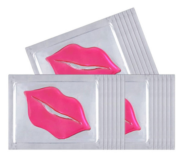 40 Máscaras Hidratante Labial Boca Com Colágeno 0