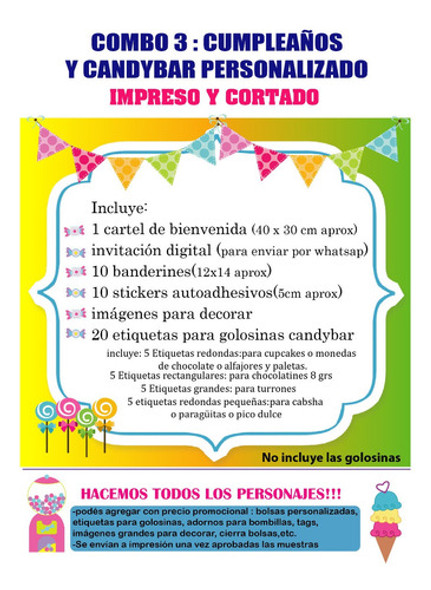 Gabby Dollhouse Cumpleaños Impreso Y Cortado 1