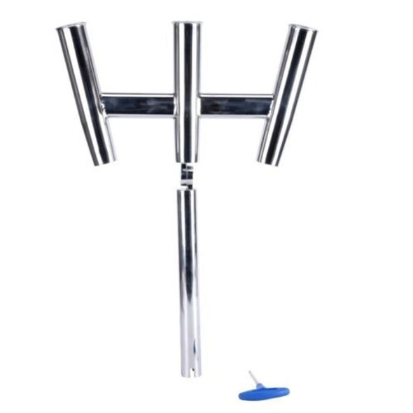 Acero Inoxidable Cometa Pesca Gunnel Montaje Trident Triple 0