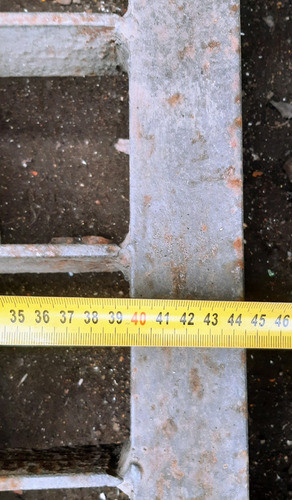 Rejilla Hierro Desagüe. Ancha. Guarda Ganado..x Kg..no Envio 1