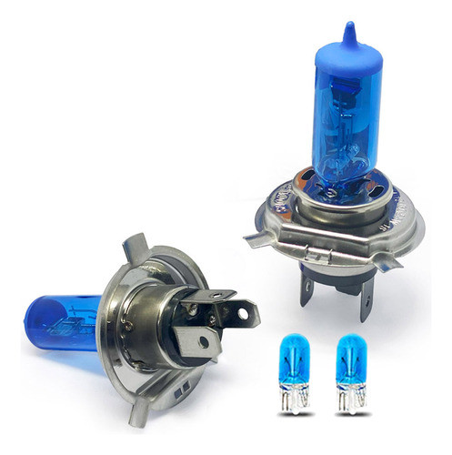 Lâmpadas Super Brancas Farol Renault Clio  H4 8500k 0