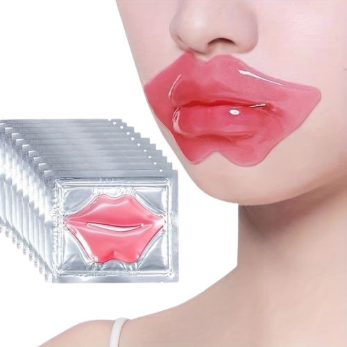 Kit 10 Máscaras Hidratante Labial Boca Com Colágeno 0