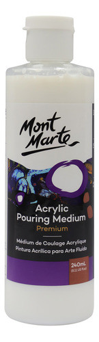 Medium Fluidificador Acrilico Pouring Arte Fluido X240ml 0