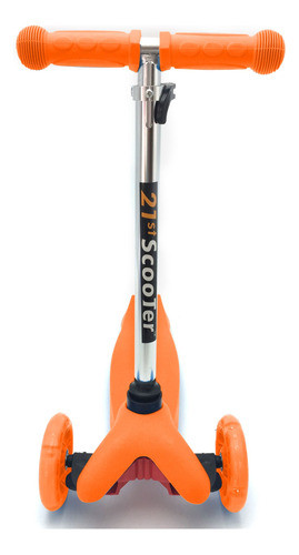 Monopatin Tripatín De Metal Con 2 Ruedas Delanteras Con Luz 0