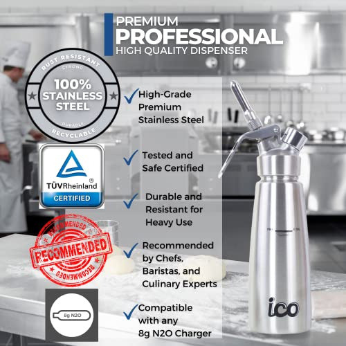 Dispensador De Chantilly Flawless Culinary Objects 500ml 1
