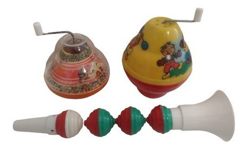 Antiguas Cajas Musicales Y Corneta Alemanas -set X-3 Año 60 0