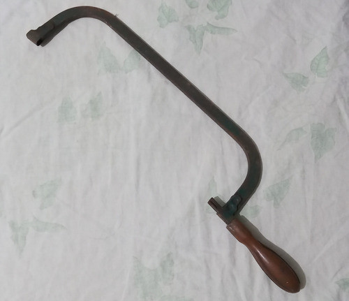 Herramienta Arco De Sierra Manual Muy Antiguo 0