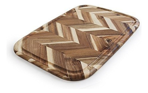 Architec Mha19 Acacia Herringbone Talla Y Tabla De Cortar 13 1