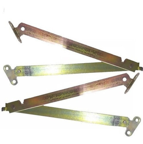 Par Bisagras Tijera 200mm Para Puertas Rebatible Plegables 0