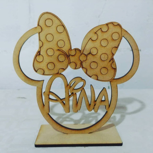 Figura Mickey-minnie Personalizado. X 10 U 0