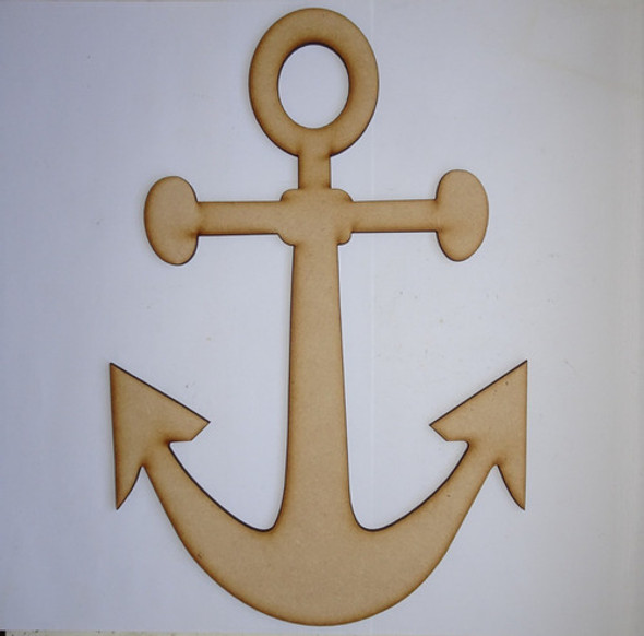 Figura Ancla Fibrofacil 5 Cm 25 Unidades + 25 Letras 2 Cm 1