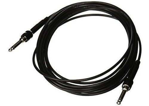 Cable De Calibre 155 De George L Con Enchufes Rectos (negro, 0