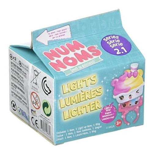 Num Noms Lights Mystery 6-pack Series 2 Juguete Pequeño Para 0