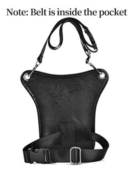 Riñonera De Cuero De Moda Para Hombres Y Mujeres, 1