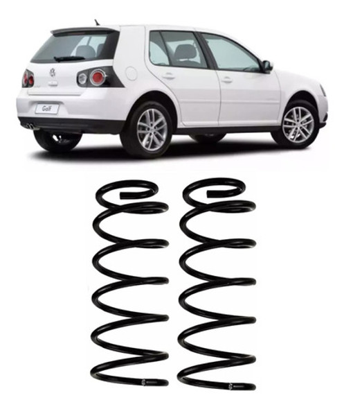 2 Molas Dianteiras Golf 2010 2011 2012 2013 2014 Original 0