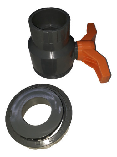 Llave Paso Válvula Pvc Soldable Esférica 63 Mm Tigre 1