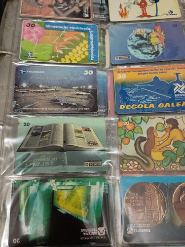 Cartões Telefônico Coleção Para Venda São 121 Cartões 0