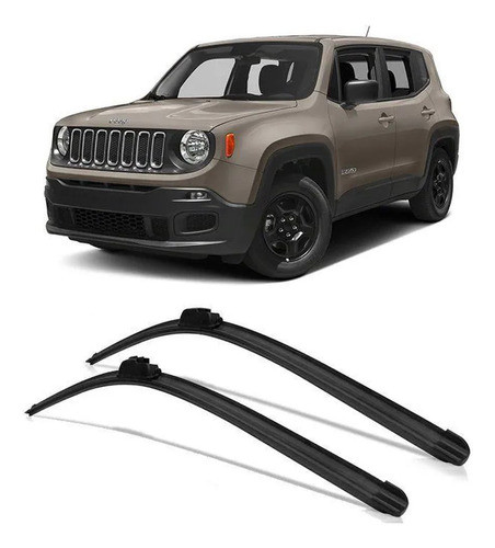 Palheta Limpador Parabrisa  Renegade 2016 A 2020 0