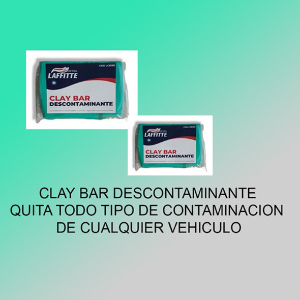 Clay Bar Arcilla Descontaminante 180grs Grado Medio- Tg 1