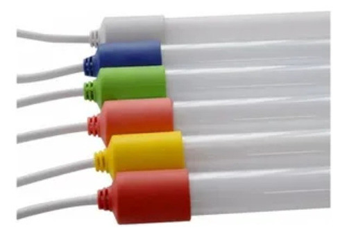 Tubo Led Color Amarillo Conexión Directa 220v 120cm 18w C88 0