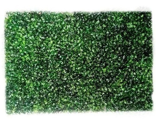 Panel Artificial Pared Decoración Cesped Arbusto Verde 60x40 1