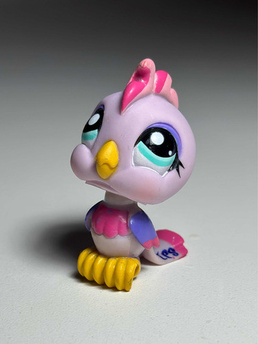 Little Pet Shop (primera Edición) Pajaro Rosa 0