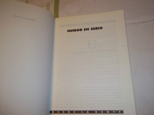 Humor En Serio - Liliana Lukin - Desde La Gente 1