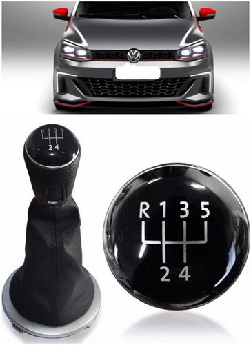 Manopla Coifa Bola Cambio Gol G5/ G6 Aro Prata 09 A 16 0