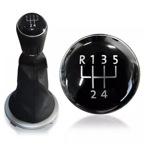 Manopla Coifa Bola Cambio Gol G5/ G6 Aro Prata 09 A 16 1