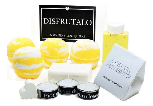 Kit Limon Relax Aromas Premium Kit Spa En Casa Disfrutalo 0