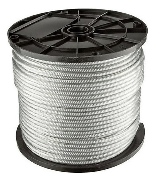 Cable De Acero Galvanizado 6mm 6x19+1 X Metro 0