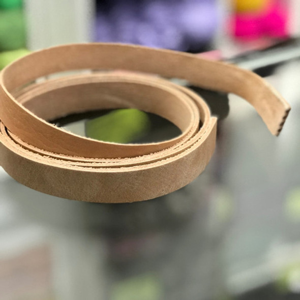 Lonjas Ó Tiras De Cuero De 1.40 Mtrs Aprox. Color Natural 1