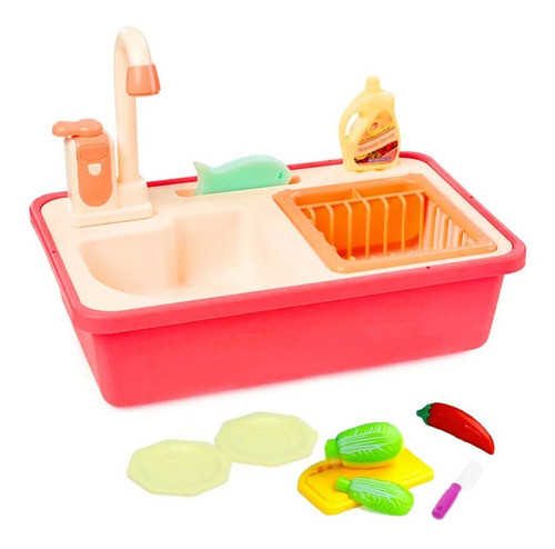 Juguete Pileta De Cocina Con Accesorios Fall In Love Febo 0